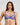 Model wears Effortless Everyday Contour Bra in DAZZLING BLUE. On body front view