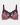 Rose Dot Underwire Bra in PLUM/LILAS. Flat lay front view
