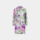 Aries Nightshirt in MONET FLORAL PRINT. Flat lay front view