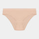 Seamless Bikini in LATTE. Flat lay front view