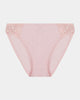 Baroque Bikini in ICY PINK. Flat lay front view