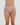 Model wears Lacey Brazilian in SILVER PINK. On body front view