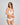 Play Contour Long Line Bra in WHITE. Feature shot