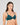 Model wears Comfit Collection Contour Bra in RAIN FOREST. On body side view