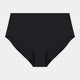 No Show Full Brief in BLACK. Flat lay front view
