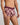 Model wears Retros Print Mens Trunk in FIG MONSTERA PRINT. On body side view