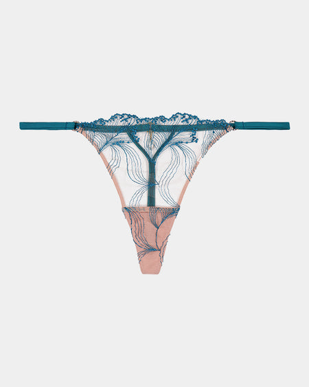 Eros Thong in EVERGLADE. Flat lay front view