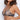 Model wears My Fit Jacquard Push Up Bra in BLACK. On body side view
