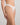 Model wears My Fit Lace Thong in WHITE. On body side view