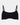 Extra-Ordinary Contour Bra in BLACK. Flat lay front view