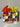 Geo Gift Bag Shopper Bag in MULTI. Feature shot