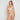 Model wears Erykah Bikini in GOLD/PINK TINT. On body front view