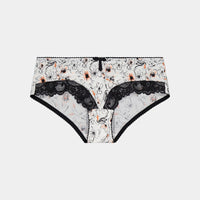 Iveta Nouveau Midi in FRENCH FLORAL PRINT. Flat lay front view