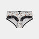 Iveta Nouveau Midi in FRENCH FLORAL PRINT. Flat lay front view