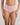 Model wears Au Naturel Full Brief in PALE LILAC. On body front view