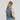 Model wears Charlene Singlet in EUCALYPTUS. On body back view