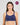 Model wears Bendon Breathe Contour Bra in MEDIEVAL/RAINFOREST. On body front view