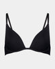 Bendon Essentials Contour Bra in BLACK. Flat lay front view