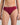Model wears Body Cotton Bikini in BEAUJOLAIS. On body front view