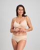 Comfit Collection Wire Free Bra in LATTE. Feature shot