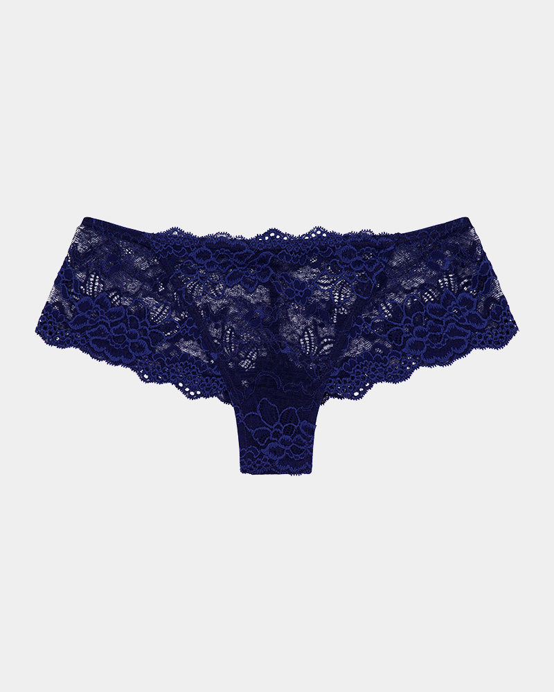 My Fit Lace Midi in Medieval Blue. Flat lay front view