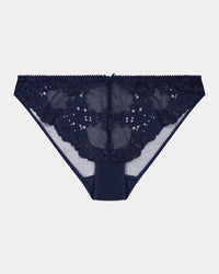 Arabella Bikini in PEACOAT. Flat lay front view