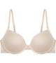 Body Basics Contour Bra in AMERICAN NUDE. Flat lay front view