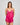 Model wears Eva Jean Camisole in FANTASY FUCHSIA. On body front view