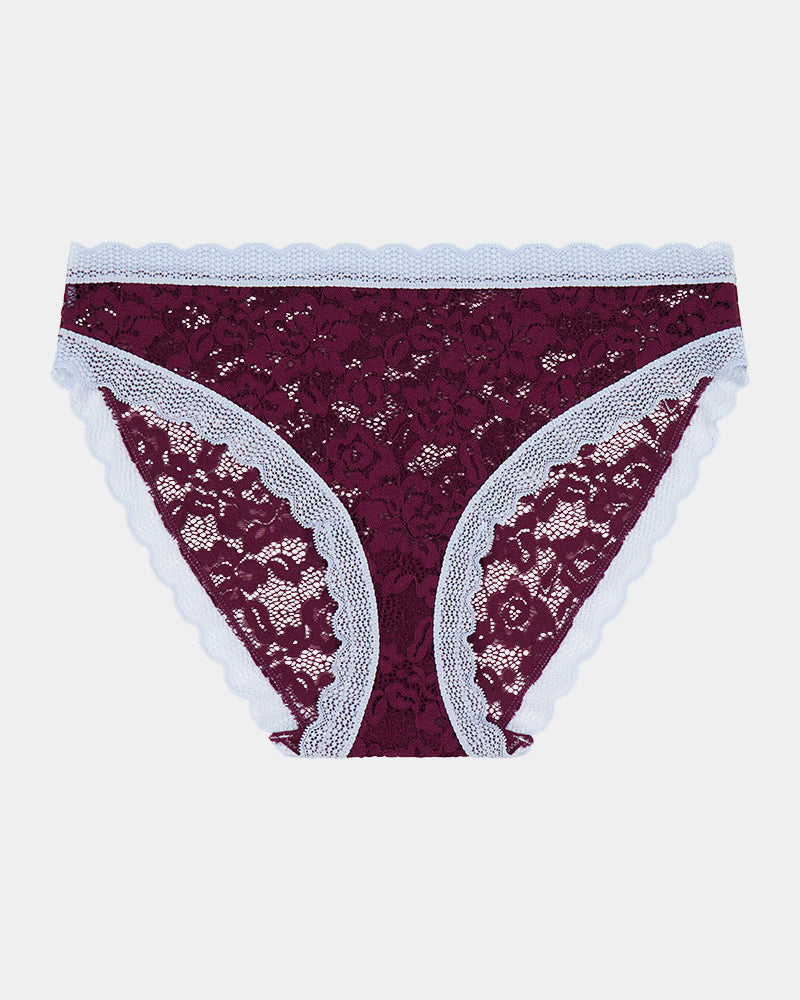 Leo Bikini in FIG/SKYWAY. Flat lay front view
