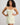 Smoothie Chemise in TRANSPARENT YELLOW. Flat lay back view