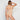 Model wears My Fit Lace Camisole in FRAPPE. On body back view