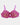 Rosa Contour Bra in FANTASY FUCHSIA. Flat lay front view