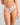 Model wears Sofia Thong in CAMEO. On body front view