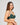 Model wears Sofia Underwire Bra in RAIN FOREST. On body side view