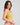 Model wears Inspiration Crop Top in LIME PUNCH LEOPARD PRINT. On body side view