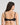 Model wears Embrace Contour Bra in BLACK. On body back view