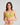 Model wears Inspiration Crop Top in LIME PUNCH LEOPARD PRINT. On body front view