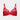Iveta Underwire Bra in JESTER RED. Flat lay front view