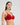 Model wears Lumiere Underwire Bra in SALSA. On body side view