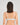 Model wears My Fit Lace Push Up Bra in OMPHALODES. On body back view