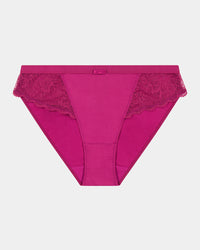 Legacy Bikini in BEAUJOLAIS. Flat lay front view
