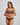 Vivacious High Cut Brief in PLUM PERFECT/LATTE. Feature shot
