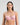 Model wears Lucille Underwire Bra in FAIRY TALE. On body front view