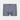 Cotton Stretch Mens Trunk in CHINA BLUE BLACK AND WHITE STR. Flat lay front view