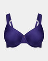 Perfect Lines Contour Bra in BLUE RIBBON. Flat lay front view