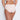 Model wears Smooth Revolution Full Brief in LATTE. On body back view