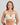 Model wears Shivani Push Up Bra in SUGAR. On body front view
