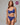 Leonie Underwire Bra in SURF THE WEB. Feature shot