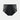 Gemma Full Brief in BLACK. Flat lay front view