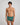 Retros Print Mens Trunk in RAIN FOREST GRID PRINT. Feature shot